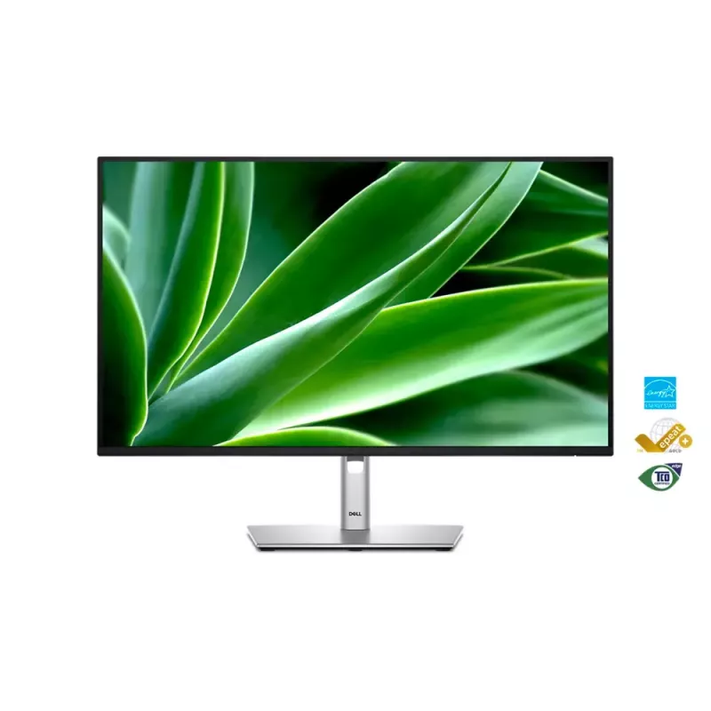 27 Zoll Dell P2725H IPS LCD Monitor — Full HD 1920x1080, 100 Hz, 8 ms, 300 cd/m², USB 3.2 Hub, HDMI, VESA, höhenverstellbar, schwarz