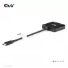 CLUB3D USB-C® Hub auf Dual HDMI™ 4K60Hz M/F+PD3.0 100 W