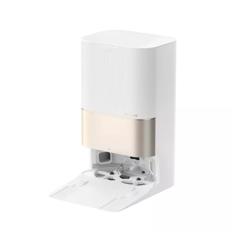 Dreame X40 Ultra Complete, beutellos, Weiß, rund, Staubbeutel, 2 Rad/Räder, 0,3 l