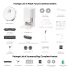 Dreame X40 Ultra Complete, beutellos, Weiß, rund, Staubbeutel, 2 Rad/Räder, 0,3 l