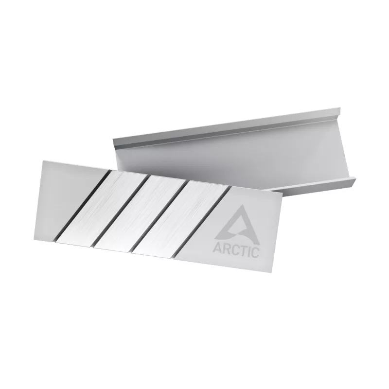 ARCTIC M2 Pro (Silber) - SSD-Kühler für M.2-Laufwerke, Kühlkörper/Radiator, Silber