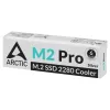ARCTIC M2 Pro (Silber) - SSD-Kühler für M.2-Laufwerke, Kühlkörper/Radiator, Silber