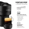 De’Longhi NESPRESSO® Vertuo Pop ENV90.B - Liquorice Schwarz, Kapselkaffeemaschine, 0,56 L, Kaffeekapsel, 1260 W, Schwarz