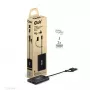 Videosplitter Club 3D CSV-1478 USB Type-C (mit USB-A-Adapter) auf dual DisplayPort 4K60Hz, Schwarz