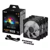 ASUS TUF GAMING TR120 ARGB 3IN1 Schwarz Computergehäuse Luftkühler 12 cm