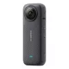 Actionkamera Insta360 X4 — 72 MP, 8K (7680×3840) CMOS, 1/2 Zoll Sensor, integriertes Display, Wi‑Fi, 120 fps, MicroSD, 602 g, schwarz