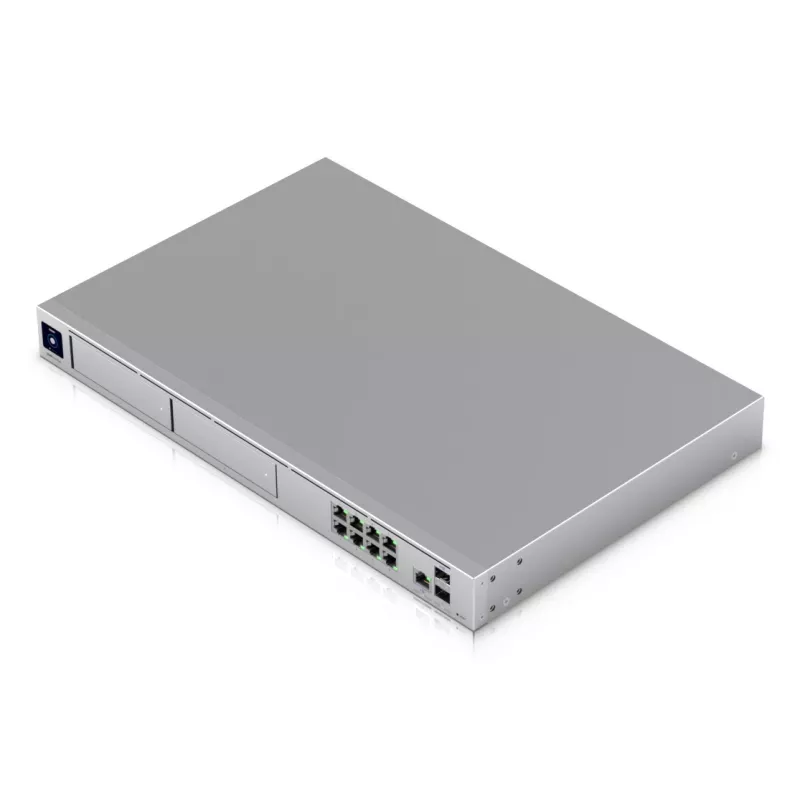 Managed Switch UBIQUITI UniFi Dream Machine Pro Max, 9-Port 2.5G Ethernet, 1U-Rack, 2×SFP+, 10G-Unterstützung, 60W Leistung