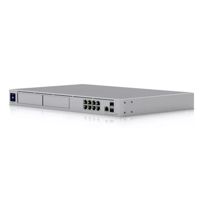 Managed Switch UBIQUITI UniFi Dream Machine Pro Max, 9-Port 2.5G Ethernet, 1U-Rack, 2×SFP+, 10G-Unterstützung, 60W Leistung