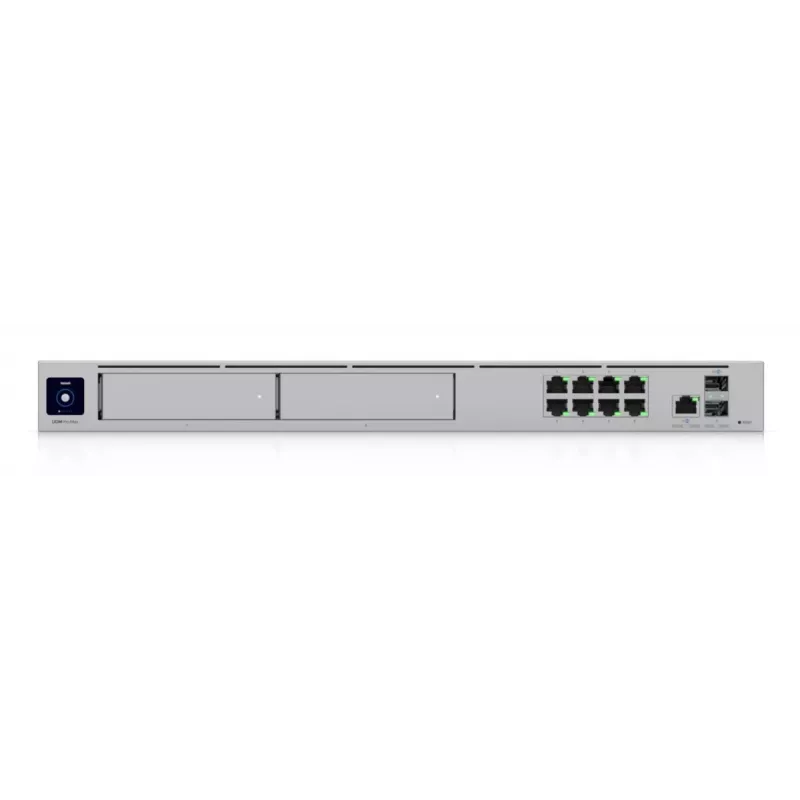 Managed Switch UBIQUITI UniFi Dream Machine Pro Max, 9-Port 2.5G Ethernet, 1U-Rack, 2×SFP+, 10G-Unterstützung, 60W Leistung
