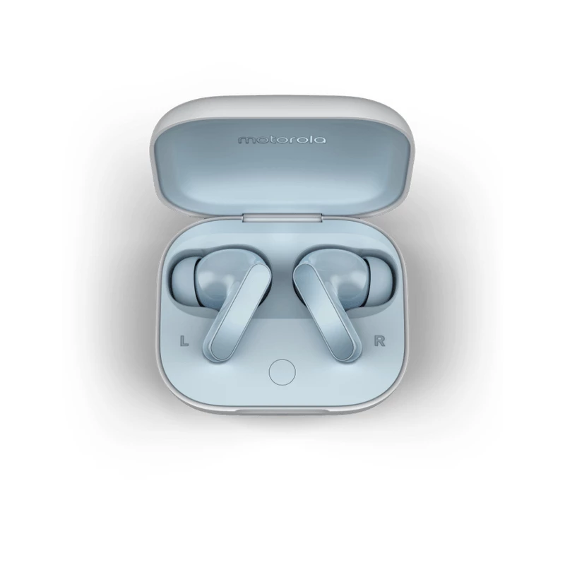 Motorola Moto Buds Kopfhörer Kabellos Im-Ohr Anrufe/Musik/Sport/Alltag Blau