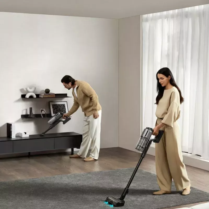 Dreame Z30 2-in-1 stick vacuum Batterie Dry HEPA Bagless 0.6 L Schwarz 3.2 Ah