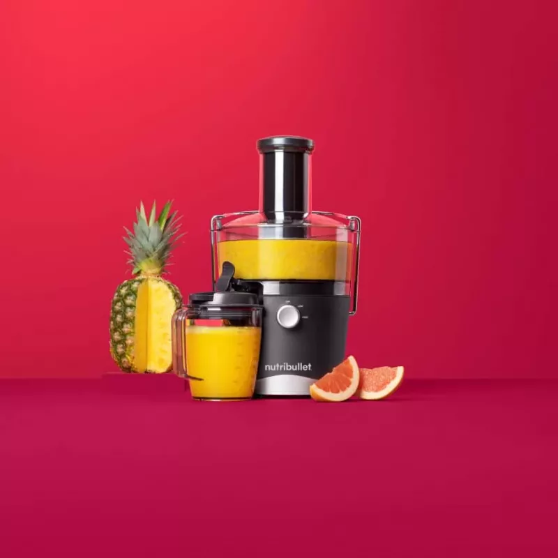 NutriBullet NBJ100G Entsafter 800 W Schwarz, Grau