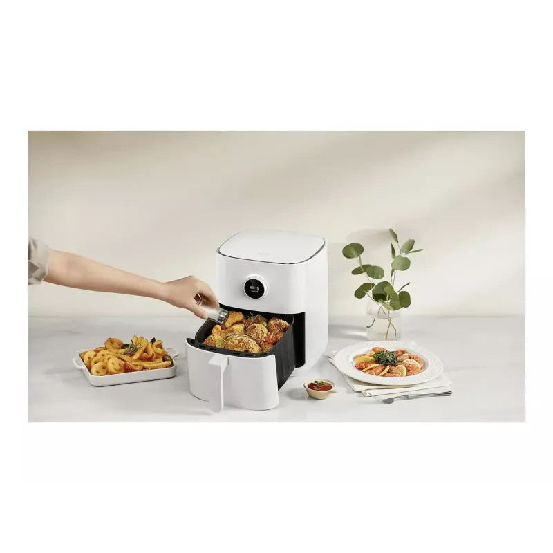 Heißluftfritteuse Xiaomi BHR8234EU 4.5 L 1500 W Weiß, Touch-OLED, Wi‑Fi-App-Steuerung