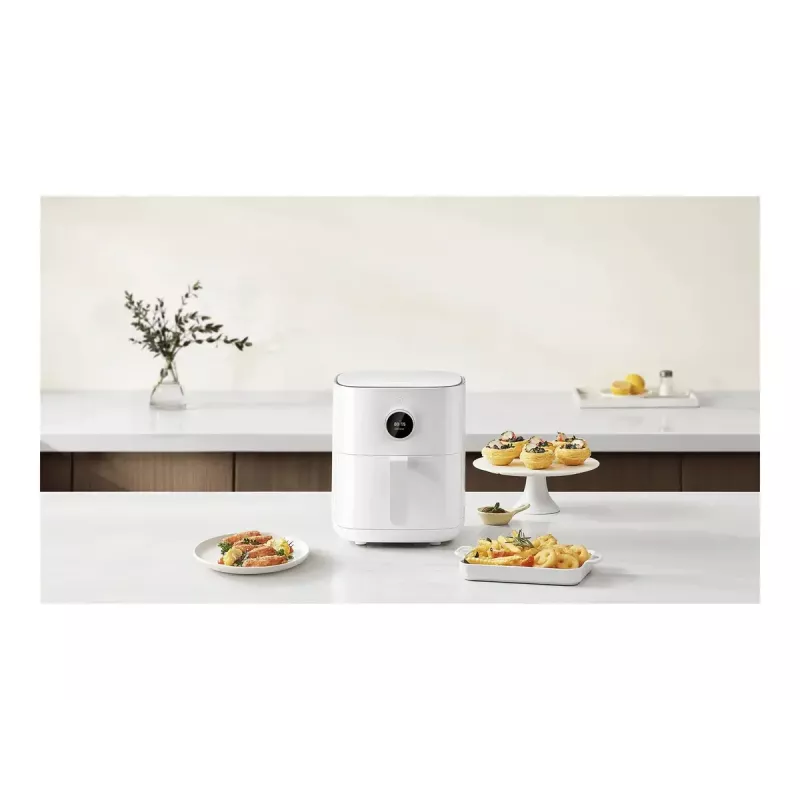 Heißluftfritteuse Xiaomi BHR8234EU 4.5 L 1500 W Weiß, Touch-OLED, Wi‑Fi-App-Steuerung