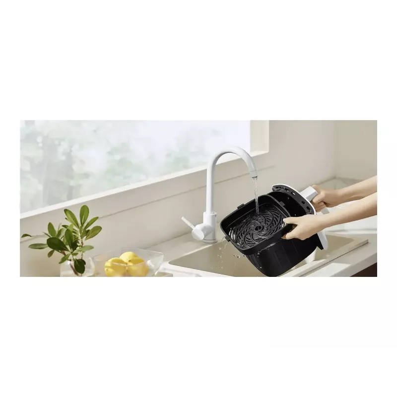 Heißluftfritteuse Xiaomi BHR8234EU 4.5 L 1500 W Weiß, Touch-OLED, Wi‑Fi-App-Steuerung