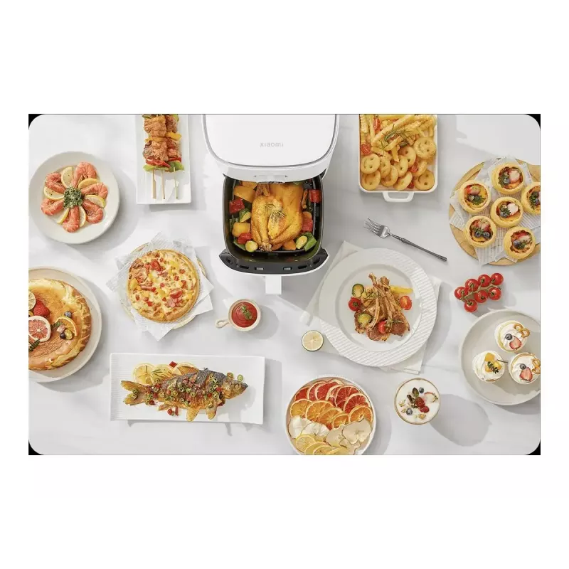 Heißluftfritteuse Xiaomi BHR8234EU 4.5 L 1500 W Weiß, Touch-OLED, Wi‑Fi-App-Steuerung