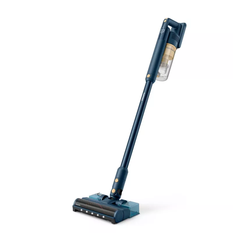 Philips 5000 series XC5043/01 Stabstaubsauger Batterie Trocken&nass Zyklon Beutellos 0,27 l Blau, Gelb
