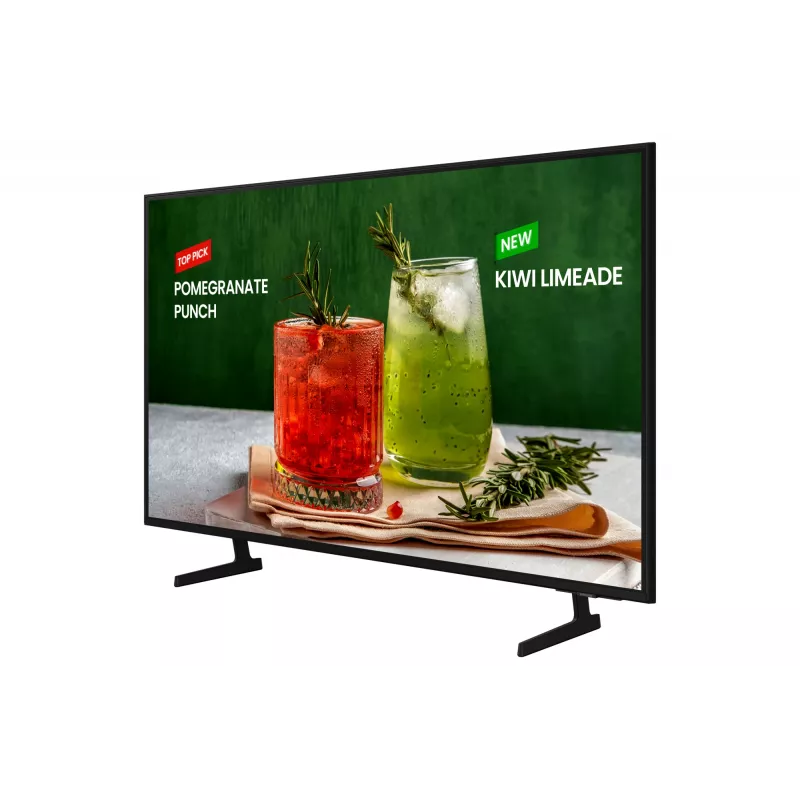 Samsung BE43D-H Digital-Signage-Flachbildschirm 109,2 cm (43 Zoll) LED WLAN 4K Ultra HD Schwarz Tizen 16/7
