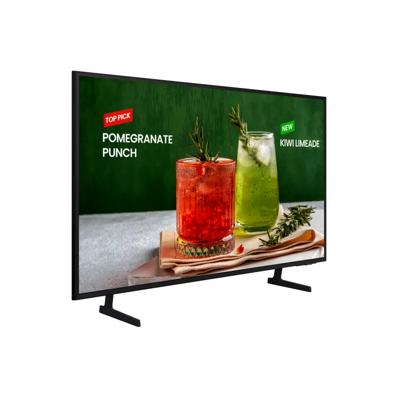 Samsung BE43D-H Digital-Signage-Flachbildschirm 109,2 cm (43 Zoll) LED WLAN 4K Ultra HD Schwarz Tizen 16/7