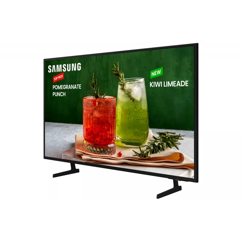 Samsung BE43D-H Digital-Signage-Flachbildschirm 109,2 cm (43 Zoll) LED WLAN 4K Ultra HD Schwarz Tizen 16/7