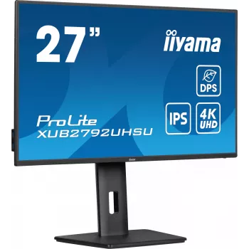 iiyama ProLite XUB2792UHSU-B6 Computer Monitor 68,6 cm (27 Zoll) 3840 x 2160 Pixel 4K Ultra HD LED Schwarz