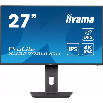 iiyama ProLite XUB2792UHSU-B6 Computer Monitor 68,6 cm (27 Zoll) 3840 x 2160 Pixel 4K Ultra HD LED Schwarz