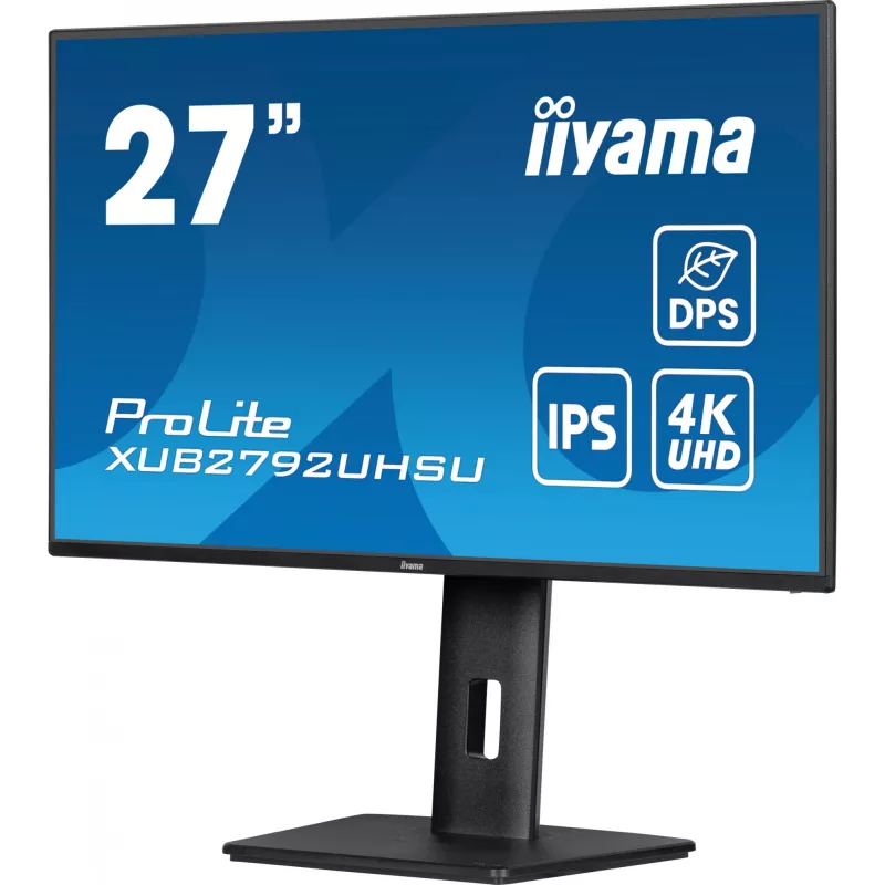 iiyama ProLite XUB2792UHSU-B6 Computer Monitor 68,6 cm (27 Zoll) 3840 x 2160 Pixel 4K Ultra HD LED Schwarz