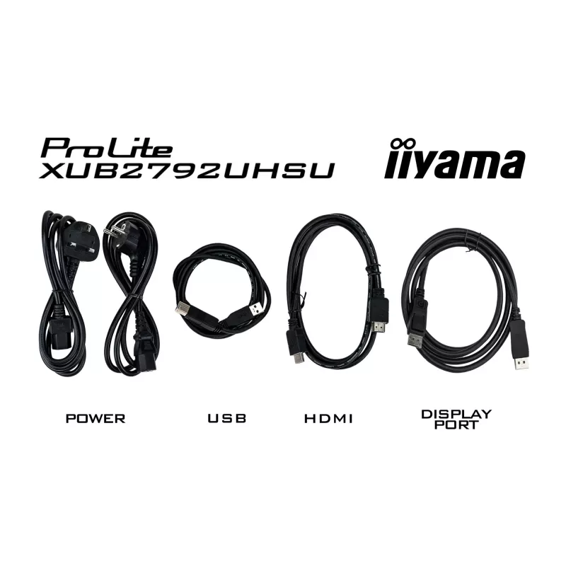 iiyama ProLite XUB2792UHSU-B6 Computer Monitor 68,6 cm (27 Zoll) 3840 x 2160 Pixel 4K Ultra HD LED Schwarz