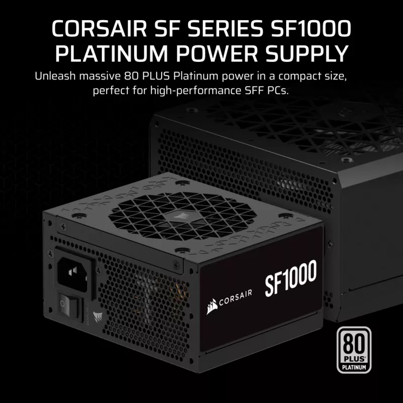 Netzteil CORSAIR CP-9020257-EU — 1000 W, 24-Pin ATX, 80 PLUS Gold, 140-mm-Lüfter, schwarz