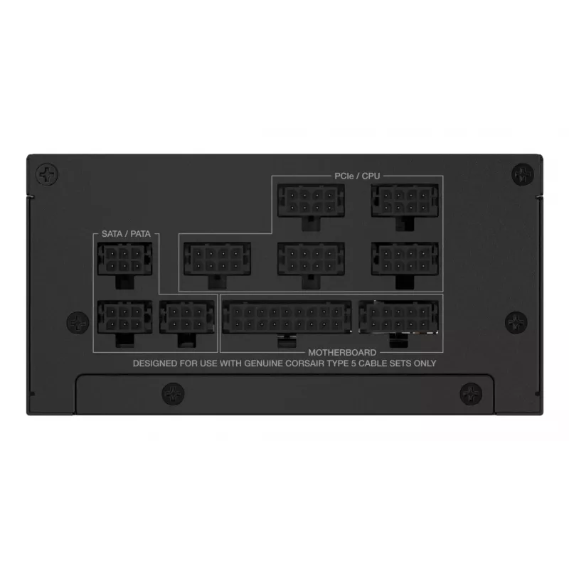 Netzteil CORSAIR CP-9020256-EU, 850 W, 24-Pin ATX, 80 PLUS Gold, 140-mm-Lüfter, schwarz