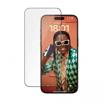 PanzerGlass ® Ceramic Protection für iPhone 15 Pro Max | Ultra-Wide Fit mit EasyAligner