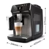Espressomaschine Philips EP4449/70 – vollautomatisch, 1,8 l Wassertank, 275 g Bohnenbehälter, Keramikmahlwerk, 15 bar