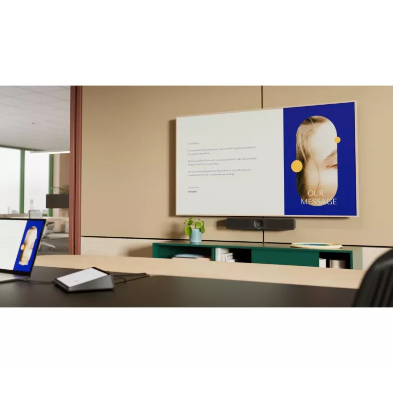 Videokonferenzkamera Logitech MeetUp 2 4K Ultra HD 120° Sichtfeld