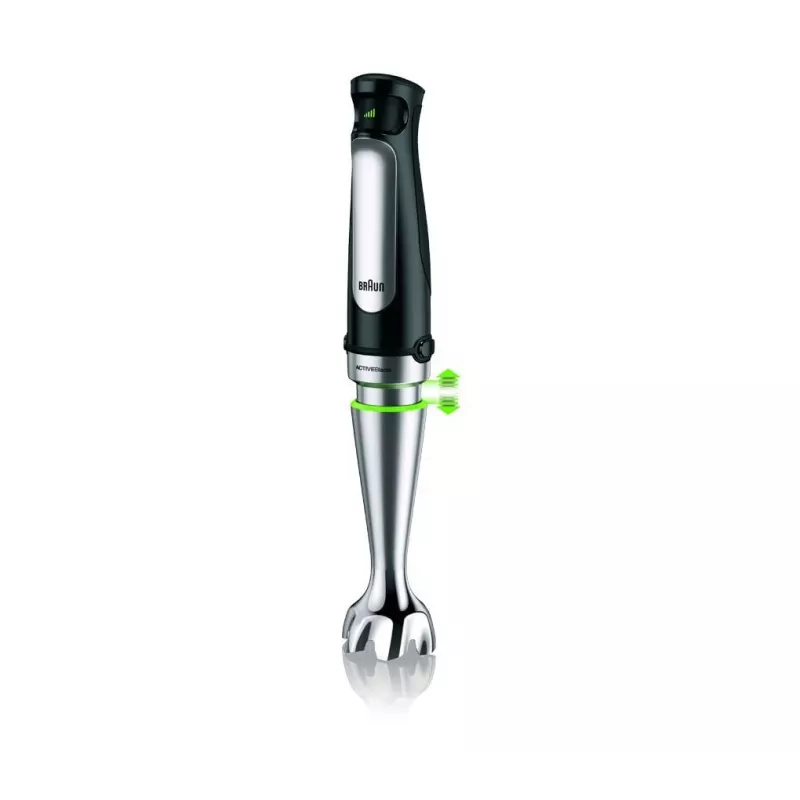 Braun MQ 7035X 0,6 L Stabmixer 1000 W Schwarz, Satinstahl