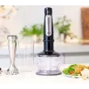 Braun MQ 7035X 0,6 L Stabmixer 1000 W Schwarz, Satinstahl