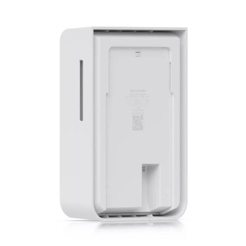 Access Point UBIQUITI U7 Pro Wall – wandmontierter WLAN 6 AP, 2,4/5/6 GHz, 6 Spatial Streams, 2500 Mbit/s LAN, PoE (44–57 V), für den Innenbereich, weiß