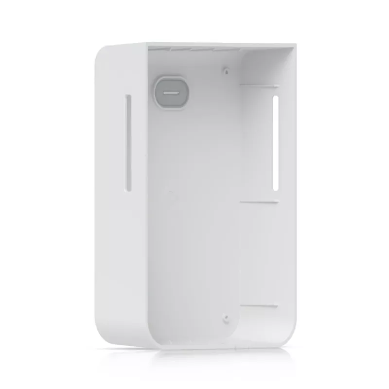 Access Point UBIQUITI U7 Pro Wall – wandmontierter WLAN 6 AP, 2,4/5/6 GHz, 6 Spatial Streams, 2500 Mbit/s LAN, PoE (44–57 V), für den Innenbereich, weiß