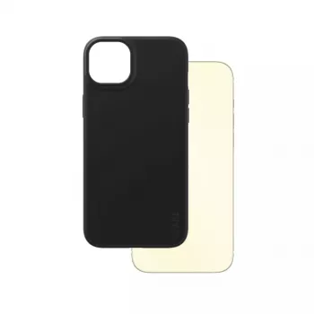 Cover PanzerGlass CARE by modische Hülle Schwarz iPhone 15 Plus Transparent