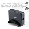 Mobilgerät-Ladegerät CLUB3D CAC-1918 Universal Schwarz AC 4 USB Typ-C Anschlüsse