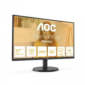 AOC B3 U27B3M Computer Monitor 68,6 cm (27 Zoll) 3840 x 2160 Pixel 4K Ultra HD LCD Schwarz