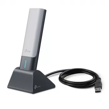 Kabelloser USB-Adapter TP-Link Archer AX3000 (Archer TX50UH) – Dualband-Wi‑Fi 6, USB 3.2 Gen1, bis zu 3000 Mbps, interne Antenne, Windows 11