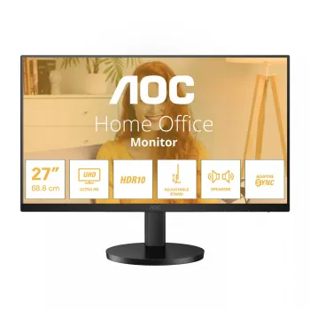 AOC U27B3AF Computer Monitor 68,6 cm (27 Zoll) 3840 x 2160 Pixel 4K Ultra HD LED Schwarz
