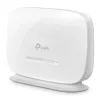 TP-Link 300 Mbps Wireless N 4G LTE Router, Wi-Fi 4 (802.11n), Single-Band (2,4 GHz), Ethernet LAN, 4G, Weiß, Tischrouter