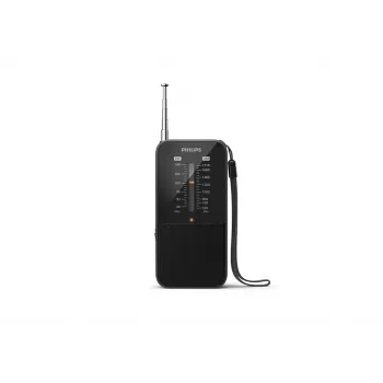 Tragbares Radio Philips TAR1509/00 Analog AM FM Schwarz