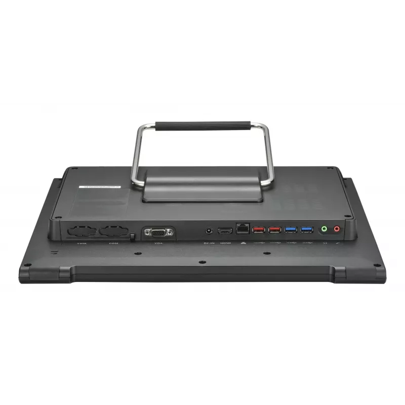 Shuttle All-In-One Barebone X50V9, 15,6 Zoll Single-Touch-Screen (resistiv), Celeron 7305U, WiFi, IP54, lüfterlos, 24/7 Dauerbetrieb
