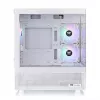 PC-Gehäuse Thermaltake View 170 TG ARGB Snow Micro Tower Weiß