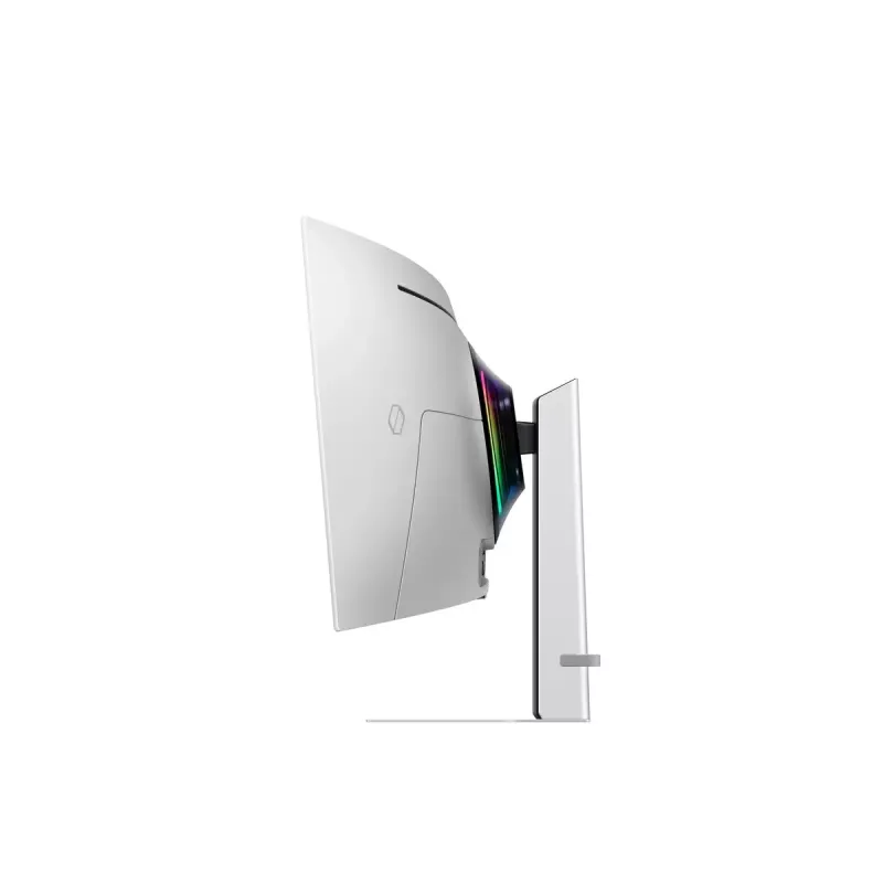 49 Zoll OLED Curved Monitor Samsung S49DG934SU — 5120×1440 Dual QHD, 32:9, 0,03 ms, USB-Hub, VESA, höhenverstellbar, silber