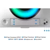 49 Zoll OLED Curved Monitor Samsung S49DG934SU — 5120×1440 Dual QHD, 32:9, 0,03 ms, USB-Hub, VESA, höhenverstellbar, silber