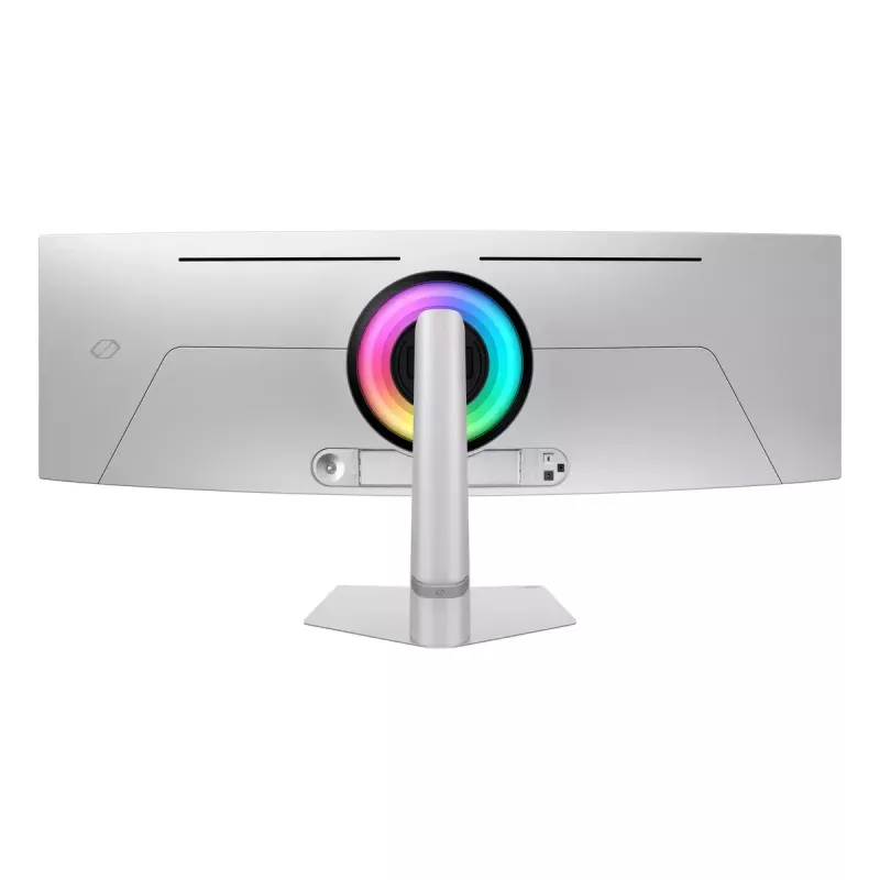 49 Zoll OLED Curved Monitor Samsung S49DG934SU — 5120×1440 Dual QHD, 32:9, 0,03 ms, USB-Hub, VESA, höhenverstellbar, silber