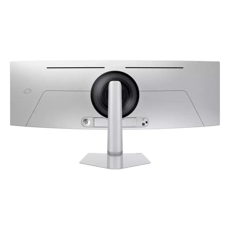 49 Zoll OLED Curved Monitor Samsung S49DG934SU — 5120×1440 Dual QHD, 32:9, 0,03 ms, USB-Hub, VESA, höhenverstellbar, silber